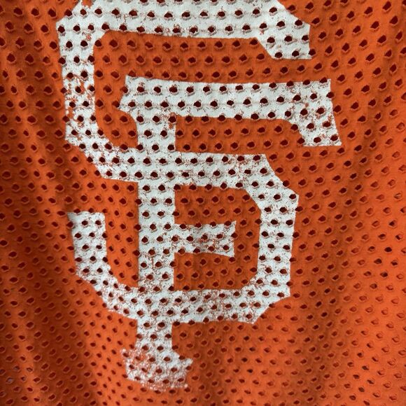 Carl Banks G-III 4 Her SF Giants Top MLB Semi Sheer Scoop Neck Lightweight Large - Picture 5 of 11